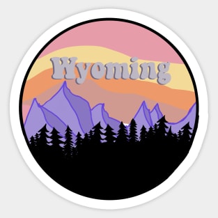 Roamin’ through Wyomin Sticker